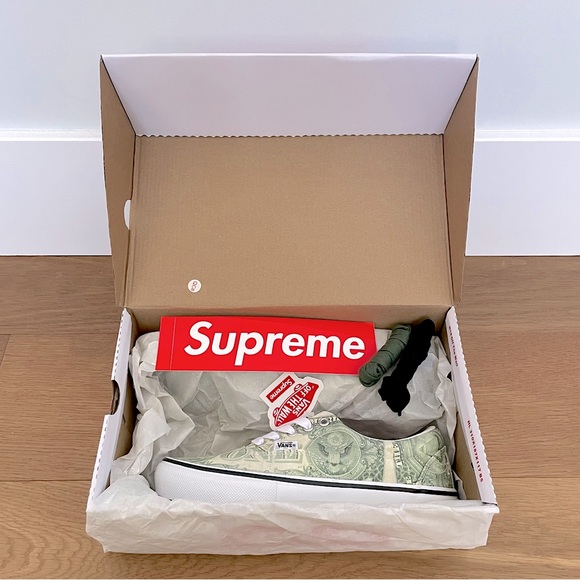 Supreme®/Vans® Dollar Bill Era, US6.5M - Picture 13 of 13
